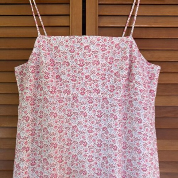 Y2K Vintage GAP Women's Maxi Dress Size 10 Medium Floral Sleeveless 90s 2000s - Picture 4 of 14